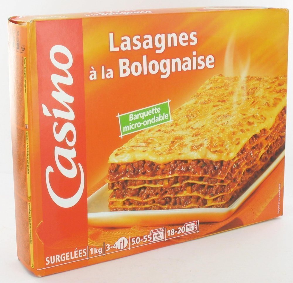 Lasagne bolognaise 1kg