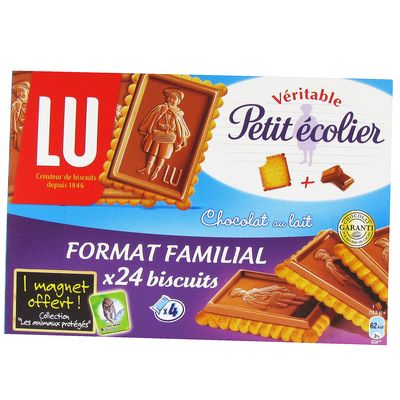 PETIT ECOLIER chocolat au lait aux noisettes , 150g