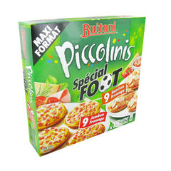 Piccolinis - Minis pizza jambon fromage, saucisse fromage 