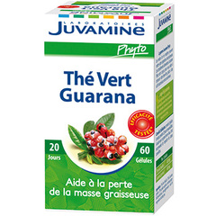 The vert enrichi au guarana JUVAMINE Phyto, 21.7g
