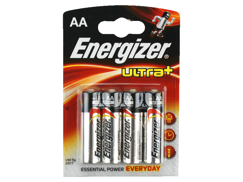 Energizer piles alcaline ultra plus LR06 x4