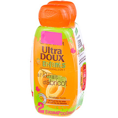 Ultra doux shampooing lot 2x250ml abricot