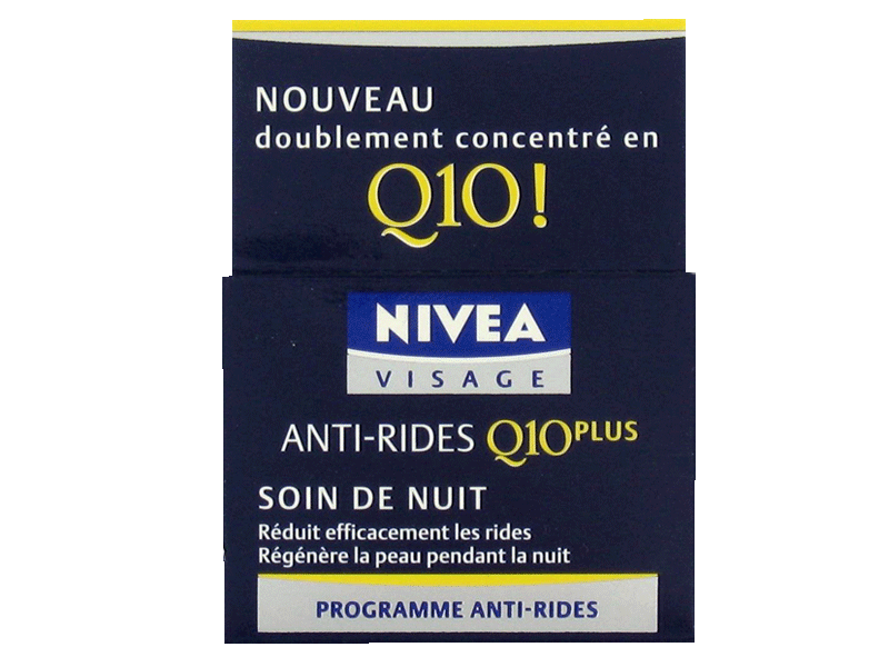 Soin de nuit anti-rides Q10 + NIVEA VISAGE, 50ml