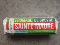 Sainte Maure, fromage de chèvre
