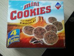 Mini cookies tout au chocolat 160g
