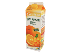 100% Pur Jus Orange Mangue