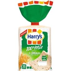 Pain mie Harrys 7 cereales 100% mie 325g