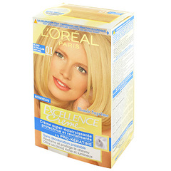L'Oreal, Excellence Creme 01 blond ultra clair naturel, creme super-eclaircissante protectrice et revitalisante, a la pro-keratin
