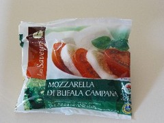 Mozzarella di bufala Campana au lait pasteurise U LES SAVEURS, 23%MG, 125g