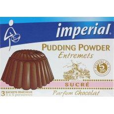 Pudding suc/chocolat imperial 3 doses de 67gr