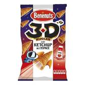 3D'S goût ketchup BENENUTS, sachet de 75g
