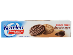 Sans Sucres Ajoutes - Biscuits nappes Chocolat noir Moins de 2% de sucres