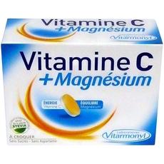 Vitamine C + magnesium VITARMONYL, 24 comprimes, 60g