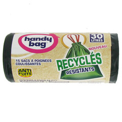 Handy Bag Recycle Sac poubelle recycle 30 l x 15