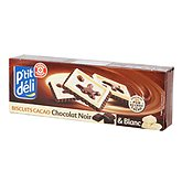 Biscuits cacao P'tit Déli Chocolat noir/blanc 115g