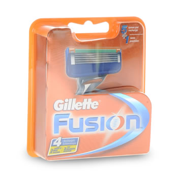 Lames Gillette Fusion x4