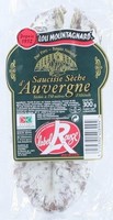Saucisse seche pur porc d'Auvergne, le paquet de 300g
