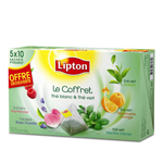 Lipton thés vert blanc sachet x50 -80g 