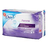 Serviettes incontinence Chorys Maxi x12