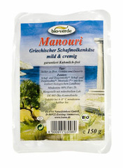 Manouri bio Fromage grec au petit lait BioVerde