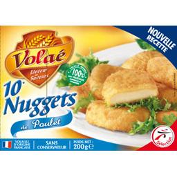 Volae, Nuggets de poulet, la boite de 10 - 200g