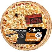 Sodébo Lot 2 la pizza 4 fromages 470g