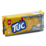 TUC crackers sel et poivre Lu 100g