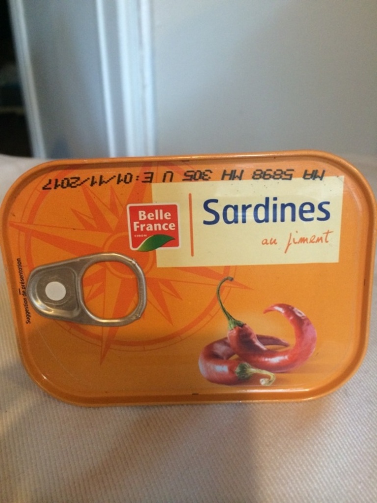 Sardines h.pimentée bt 1/5 - PNE 95g