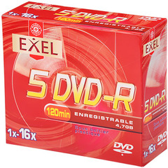 DVD-R Exel x5