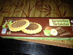 Biscuits chocolat noisette Carrefour