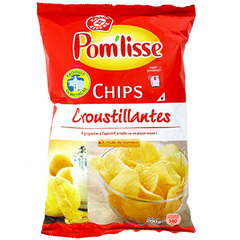 Chips natures Pom'Lisse Croustillantes 200g