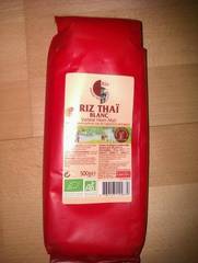 Riz Thaï bio blanc garanti sans gluten, 10 min