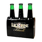 Bière brune Black Licorne 6° pack 3x33cl