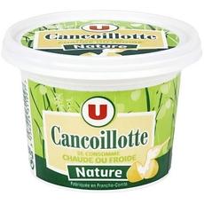 Cancoillotte nature au lait thermise U, 4%MG, 250g