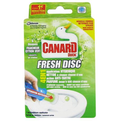 Canard fresh disc citron vert x6