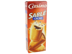 Sables cacao CASINO - le paquet de 225g
