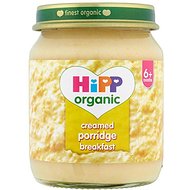 HiPP Organic Stage 1 From 6 + Months Creamed Porridge Breakfast 6 x 125 g (Pack of 2, Total 12 Pots)