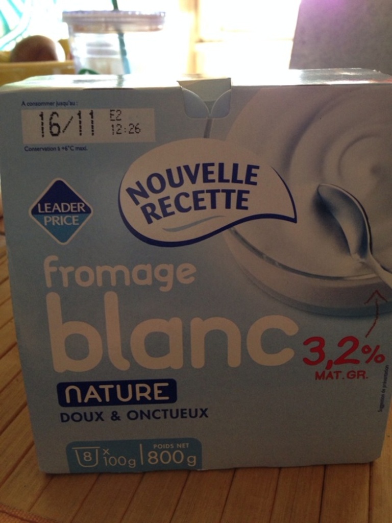 Fromage blanc 800g