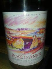 Vin rosé Rosé d'Anjou