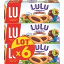 Lu Lulu la Barquette - Biscuits au chocolat le lot de 6 paquets de 120 g