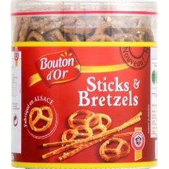 Sticks & Bretzels, fabrique en Alsace, la boite de 300g