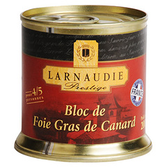 Bloc foie gras Larnaudie Canard 200g