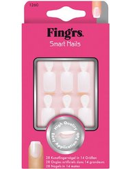 Fing'rs - 1260X4 - Faux Ongles - 28 Ongles Smart Nails Naturels à Coller
