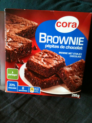 Cora brownie chocolat et pepites de chocolat 285g