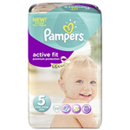 Pampers active fit 11/25kg mid pack juniorx23 taille5