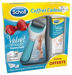 Scholl Velvet Smooth Coffret Râpe Electrique + Crème Hydratante 60 ml