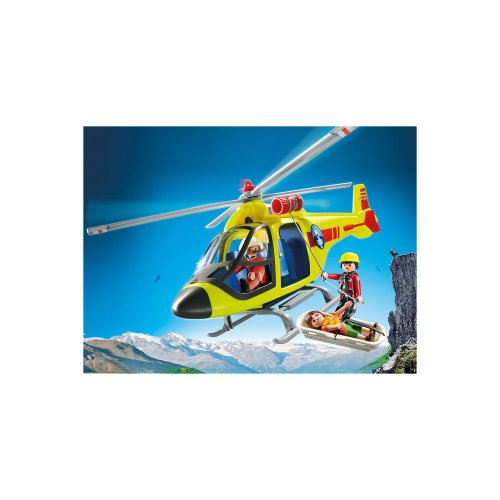 Helicoptère de secours en montagne