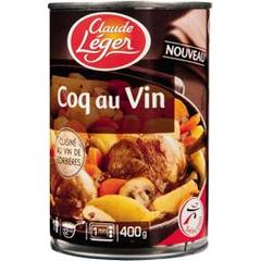 Claude Leger, Coq au vin, la boite de 400g