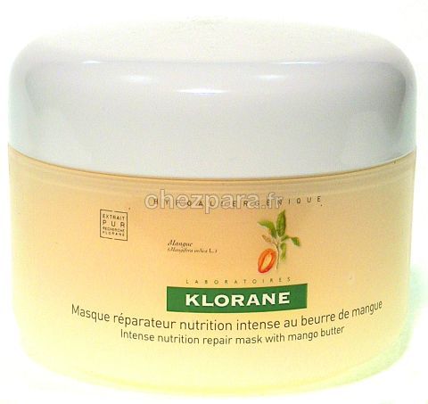 Masque nutrition beurre de mangue Klorane