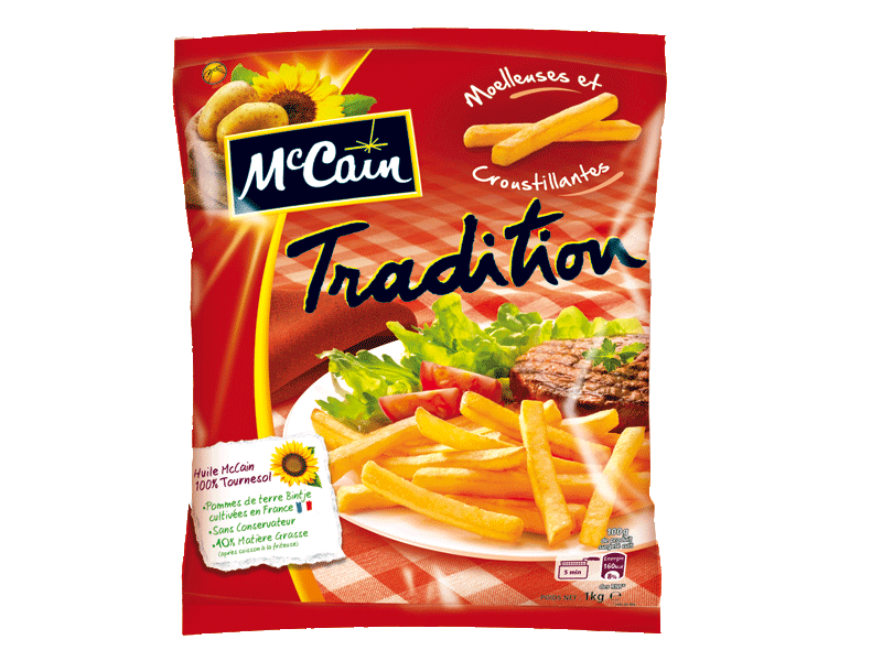 Frites traditionnelles MC CAIN, 1kg